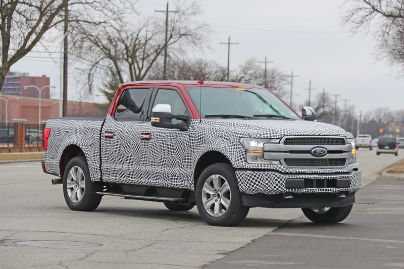 Illustration for article titled Electric Ford F-150 Spied With Fake Exhaust (Updated With Photos and Video)